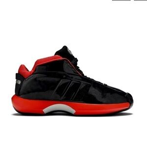 Adidas men’s Star Wars x Crazy 1 Darth Vader red black sneakers Size 19